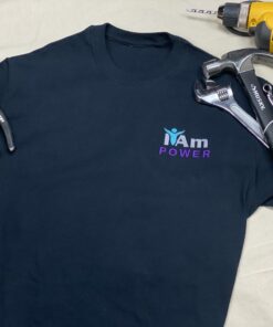 I Am Power T-Shirt – Black