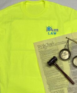 I Am Law T-Shirt – Chartreuse