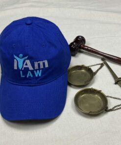I Am Law Cap – Blue